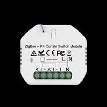 Hidden Zigbee+RF Curtain Module — MS-108ZR