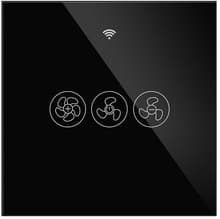 WiFi + RF Smart Fan Switch, WRS-EUF-WH-MS
